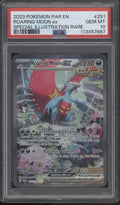 Roaring Moon ex Pokemon Paradox Rift Special Illustration Rare #251 PSA 10